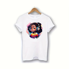 Dark Women Pattern Iron on Heat Transfer Stickers DIY Clothing T-shirt