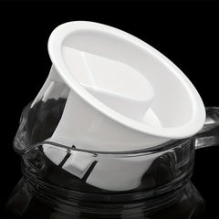 2pcs Spill Resistant Dust Proof Bottle Stoppers Covers Lids Glass Water Carafe