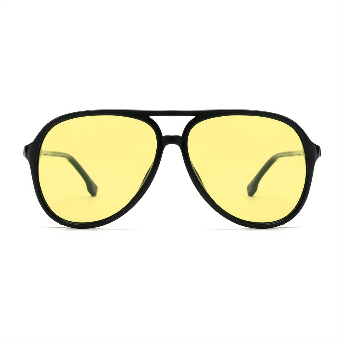 Men's Classic Retro Large Frame Pilot Sunglasses UV Resistant