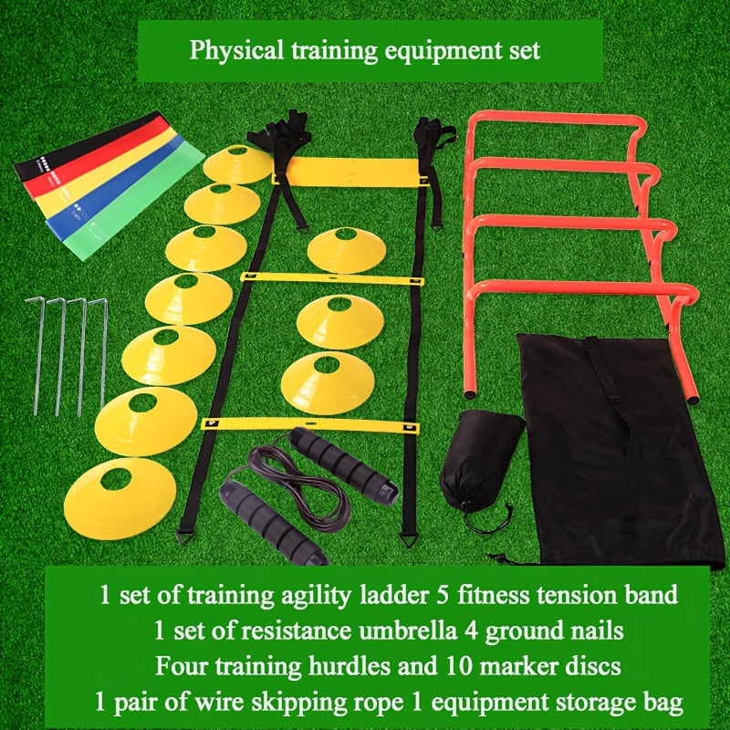 Adjustable Speed Training Hurdles for Fitness - Set of 5