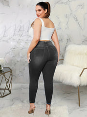  Ripped High Rise Skinny Jeans