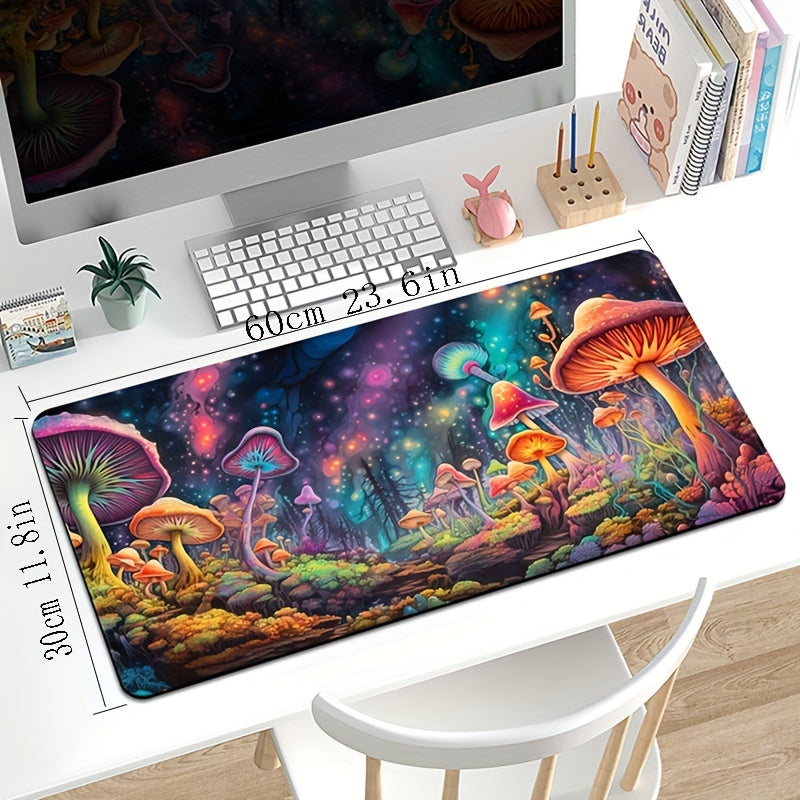 Non Slip Gaming Mouse Pad - Smooth Surface for Office and Gaming - Protects Desk