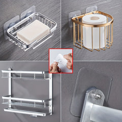 5pcs No Mark Studs Photo Frame Hanger Screw & Sticker Combo