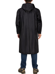 Men's Waterproof Hooded Rain Jacket for Riding