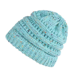 Women's Knitted Beanie Hat Warm Slouchy Cap For Winter Lightweight