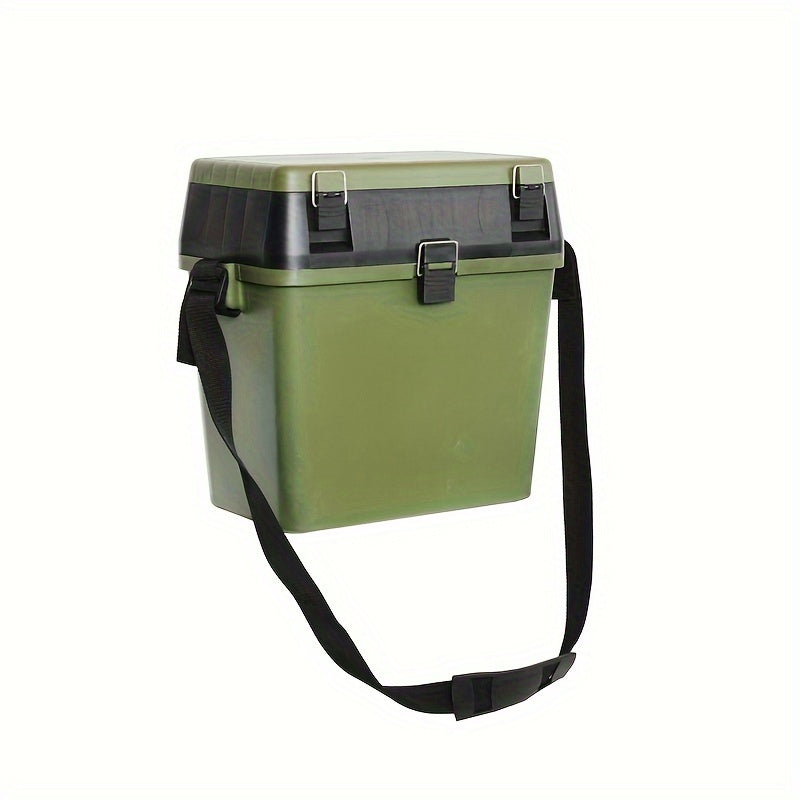 Large Capacity Fishing Tackle Box Multifunction Plastic Seat Box