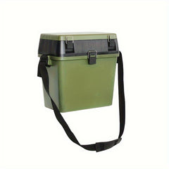 Large Capacity Fishing Tackle Box Multifunction Plastic Seat Box