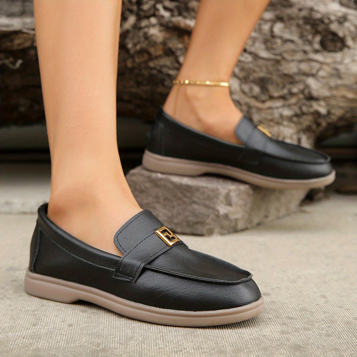 Women's Flat Loafers Comfy Slip On Low Top Shoes