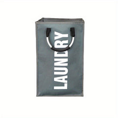 Large Foldable Laundry Basket with Waterproof Fabric and Handles