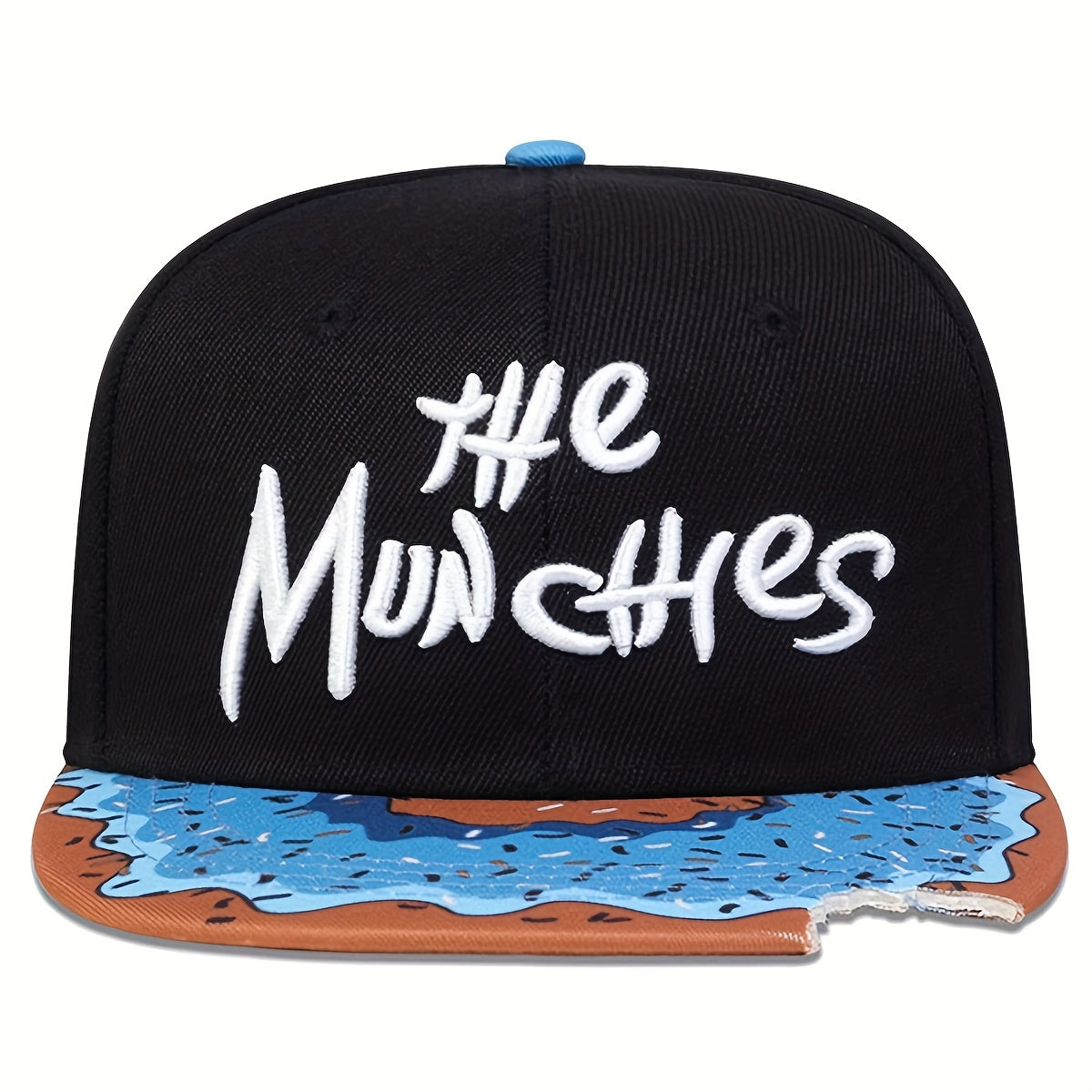 Donut Brim Snapback Hat Unisex Hip Hop Sunscreen Baseball Cap Golf Dad Hats