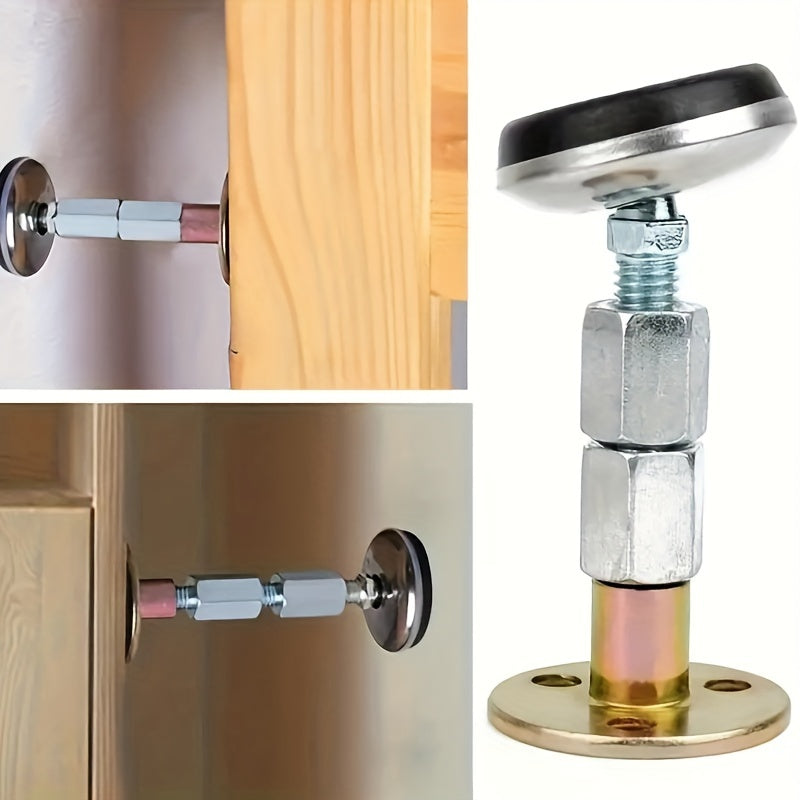 4pcs Headboard Limiters Wall & Bedside Anti-Shaking Fixators for Beds & Tables