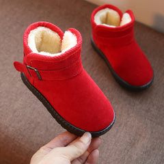 Boy's Snow Boots Non Slip Thermal Casual Shoes For Kids Outdoor Winter