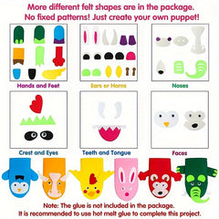 Hand Puppet Making Kit Crafts Material