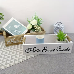 Toilet Tank Storage Box Wooden Bathroom Decor Box Rustic Toilet Paper Storage