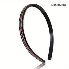 Sparkling Rhinestones Wide Headband for Women