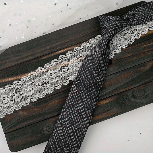 Men's Retro Floral Tie for Wedding