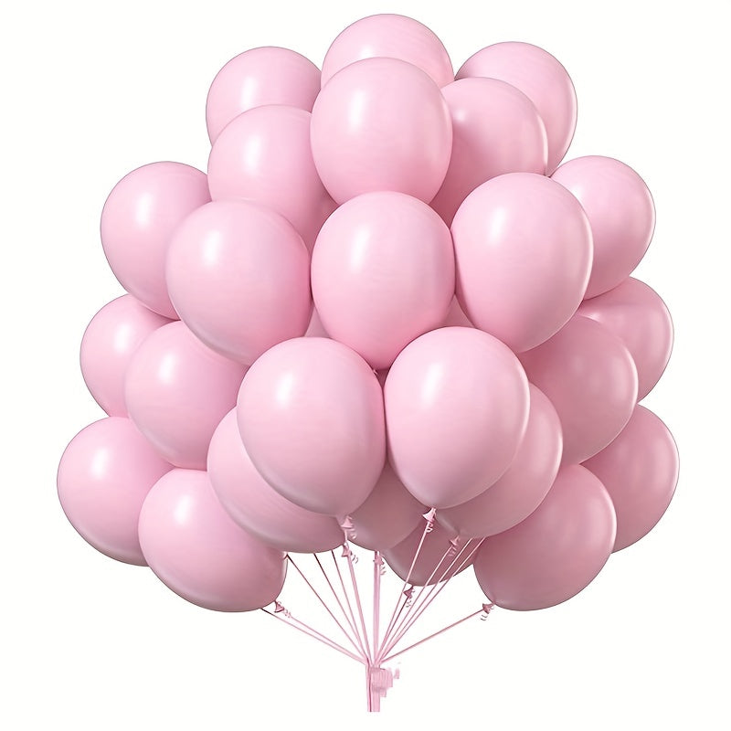 62pcs 12 Colorful Latex Balloons for Various Occasions