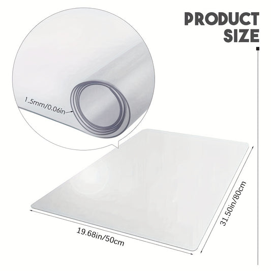 Matte PVC Floor Mat 1.5mm Thickness for Hardwood Floor