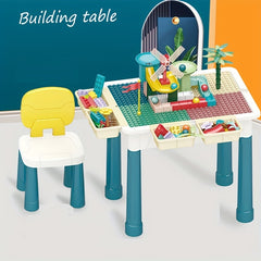 Children's Building Block Table Puzzle Toy