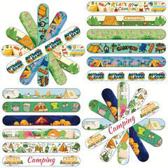 Camping Party Set Slap Bracelets Birthday Party Supplies