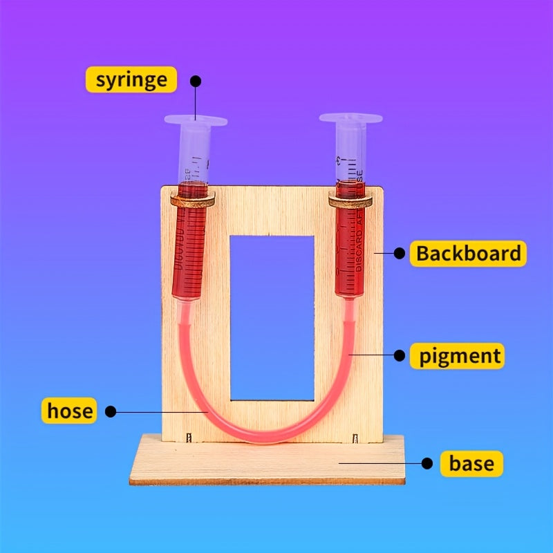 Small Inventions DIY Level Gauge Wooden Puzzle Toys