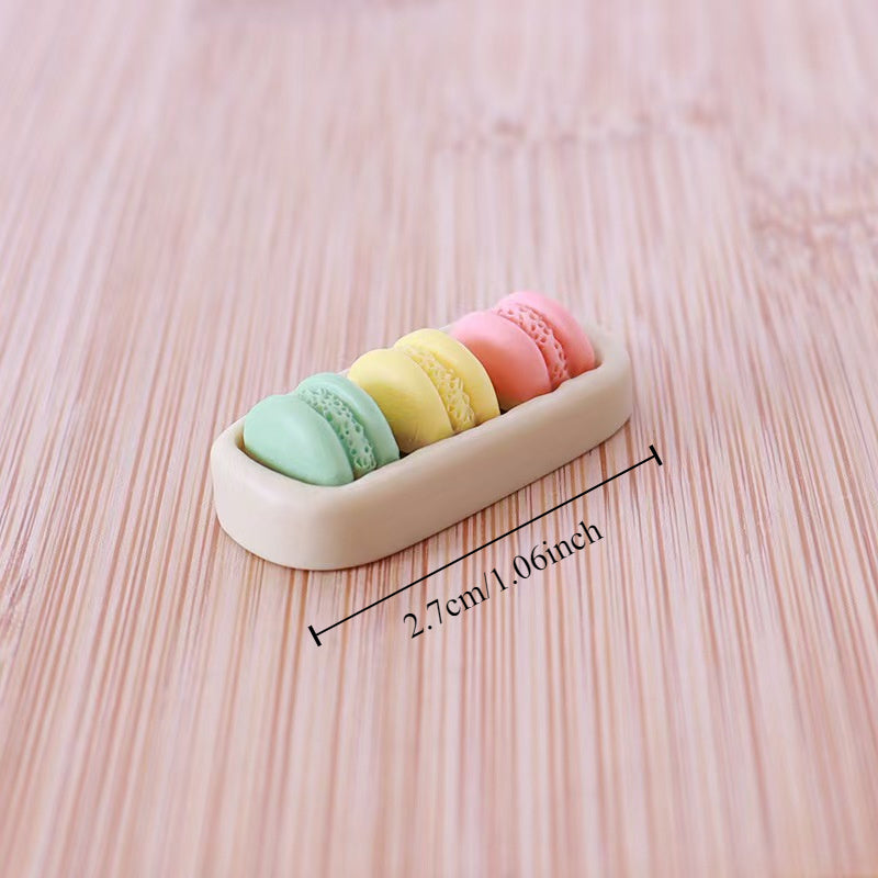 Mini Macaron Dollhouse Food Play