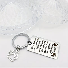 Pet Memorial Keyring - Cherish Your Beloved Pet's Memory