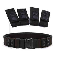 4pcs Tactical Belt Buckles Heavy Duty Nylon Webbing Molle Belt Keepers