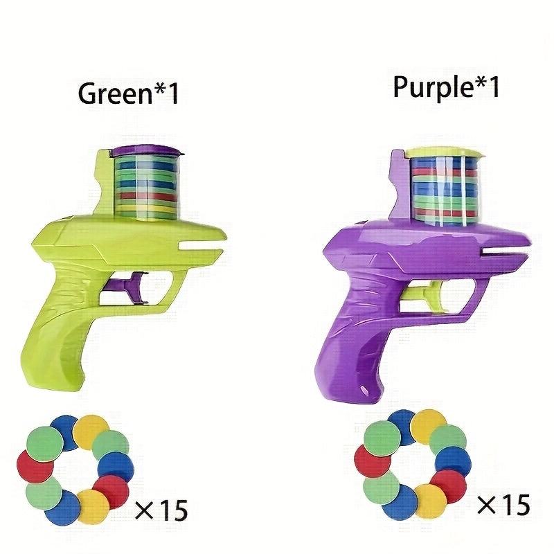 Bubble Disc Launcher - Fun Toy for Indoor and Outdoor Use