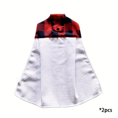 Sublimation Blank Dress Shape Towels Handkerchief 10pcs