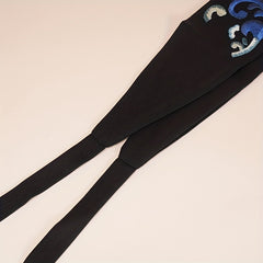 Chinese Style Embroidery Girdle Vintage Women Sash Belt