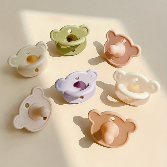 Soft Silicone Anti Flatulence Bear Soother for Babies