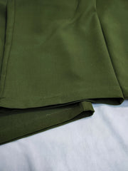  Layered Warp High Rise Straight Leg Trousers