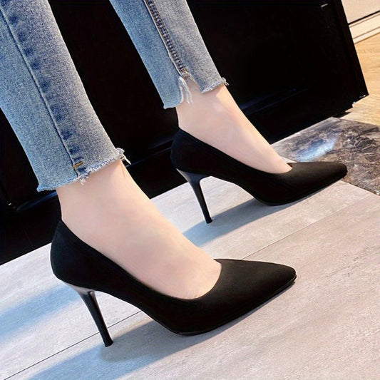 Women's Pointed Toe High Heels Stiletto Court Pumps