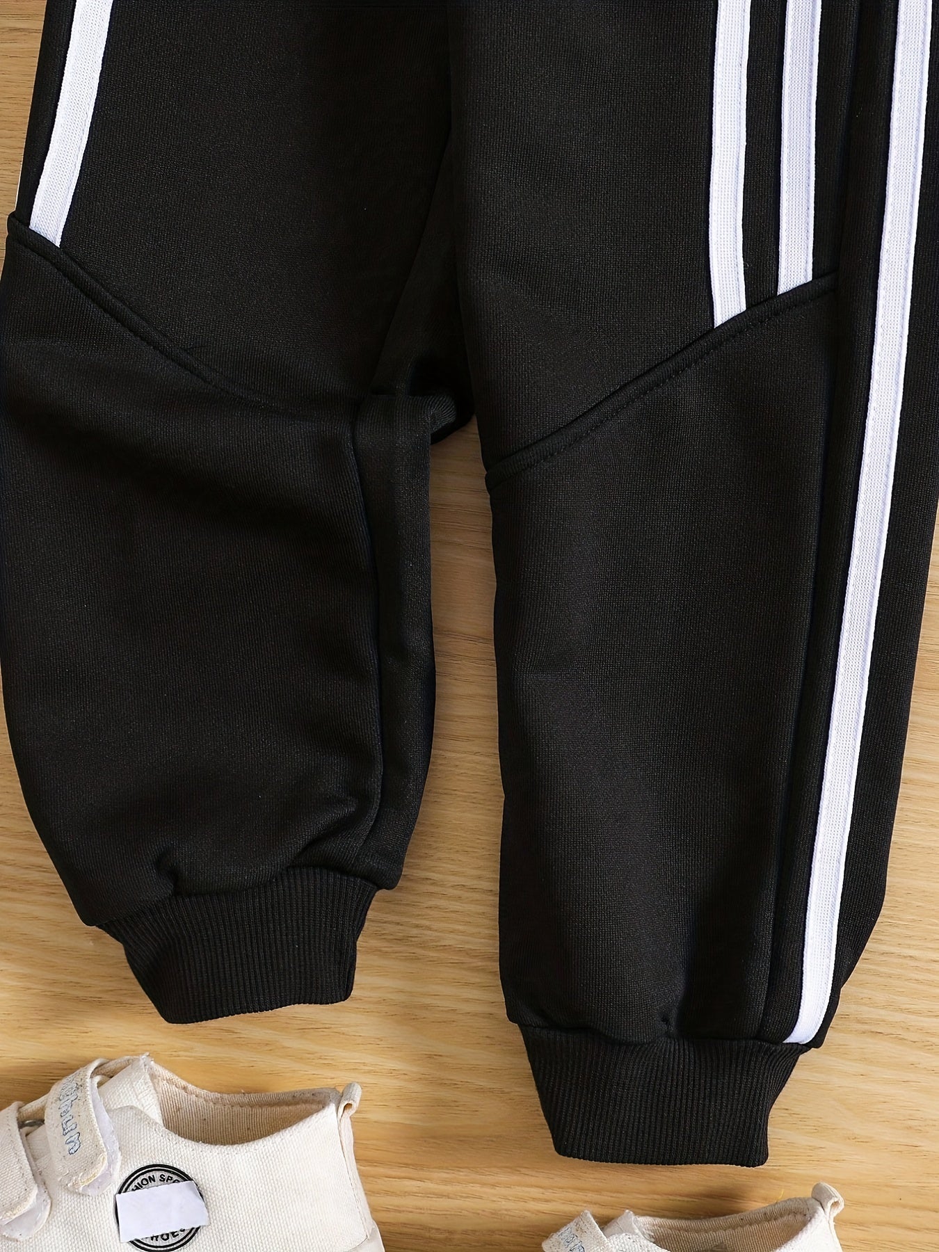 Boys Striped Active Sweatpants Quick Drying Jogger Sports Pants