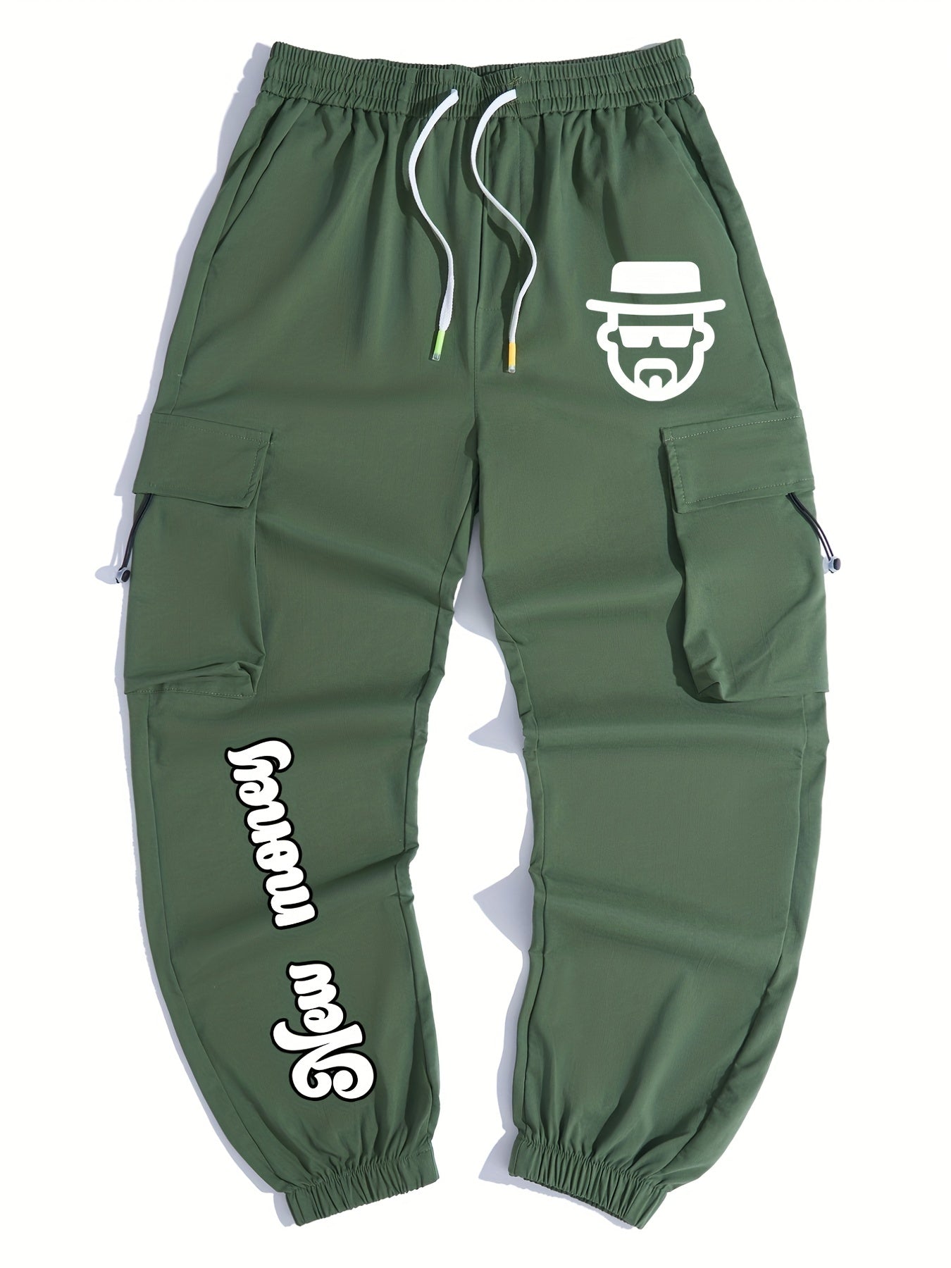Men's Cargo Pants With Pockets Loose Overalls