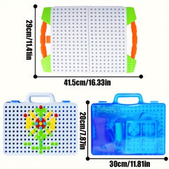 Kids' Playhouse DIY Screwdriver Toolbox Toy