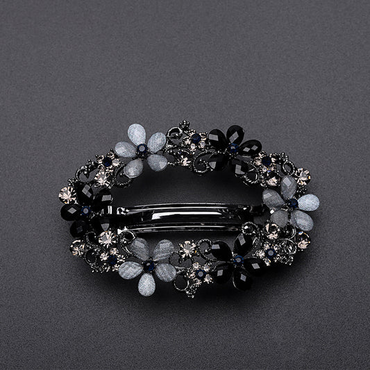 Vintage Hollowed Flower Rhinestone Hairpin Hairclip Hair Accessories