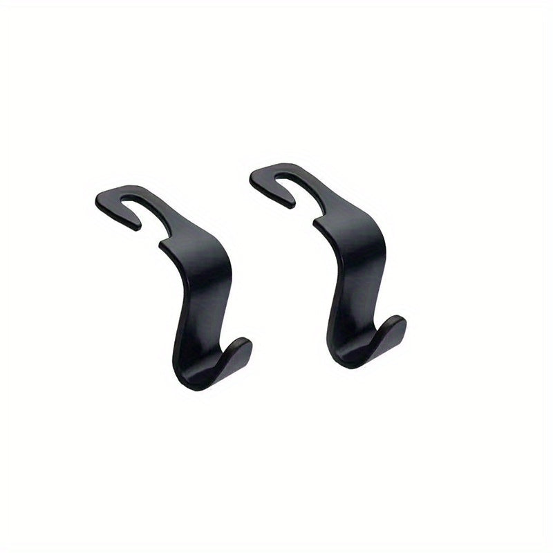 2pcs Car Seat Back Hook Interior Functional Rear Seat Hook Car Accessories