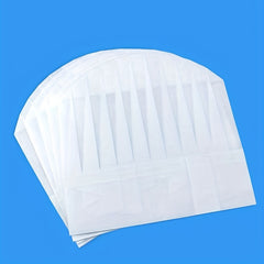 10pcs Disposable Chef Hats Unisex Kitchen Caps for Home Kitchen