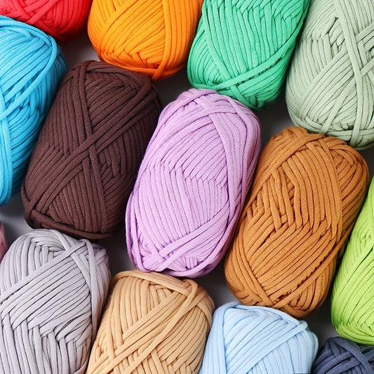 50g Cotton Yarn for Weaving DIY Scarves Blankets Hats 50m