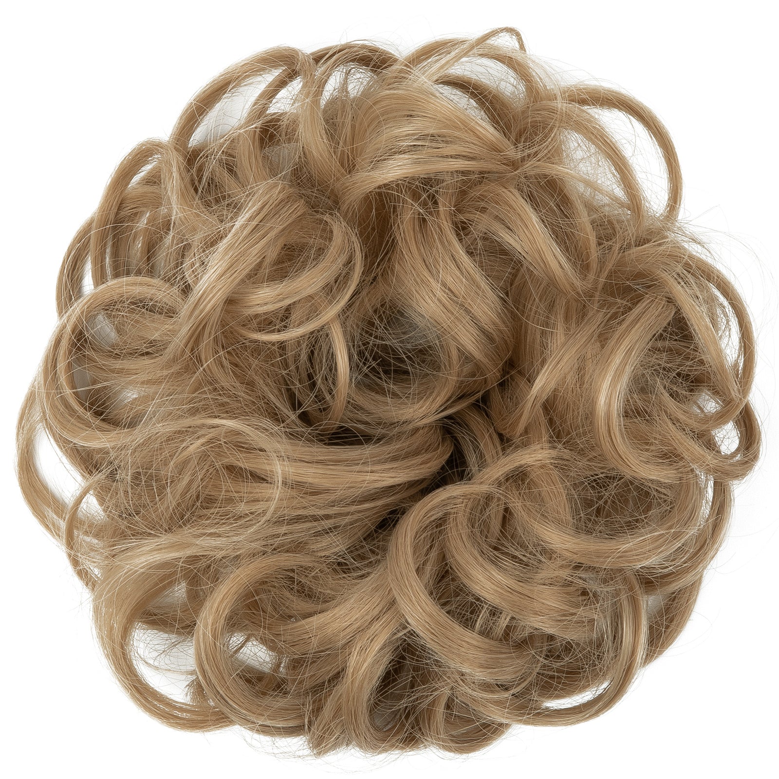 Synthetic Hair Bun Extensions Elastic Wavy Chignon Hairpiece