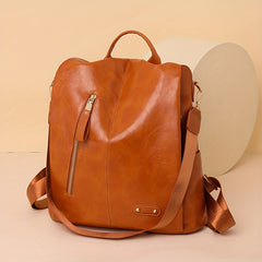 Vintage Convertible Travel Daypack Women's School Bag
