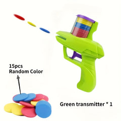 Bubble Disc Launcher - Fun Toy for Indoor and Outdoor Use