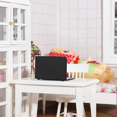Mini Alloy Accessories 3pcs Kit Dollhouse Set Phone Tablet Laptop Model