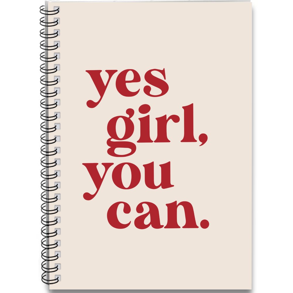 Motivational Self Improvement Spiral Notebook Journal School Office Supplies