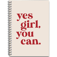 Motivational Self Improvement Spiral Notebook Journal School Office Supplies