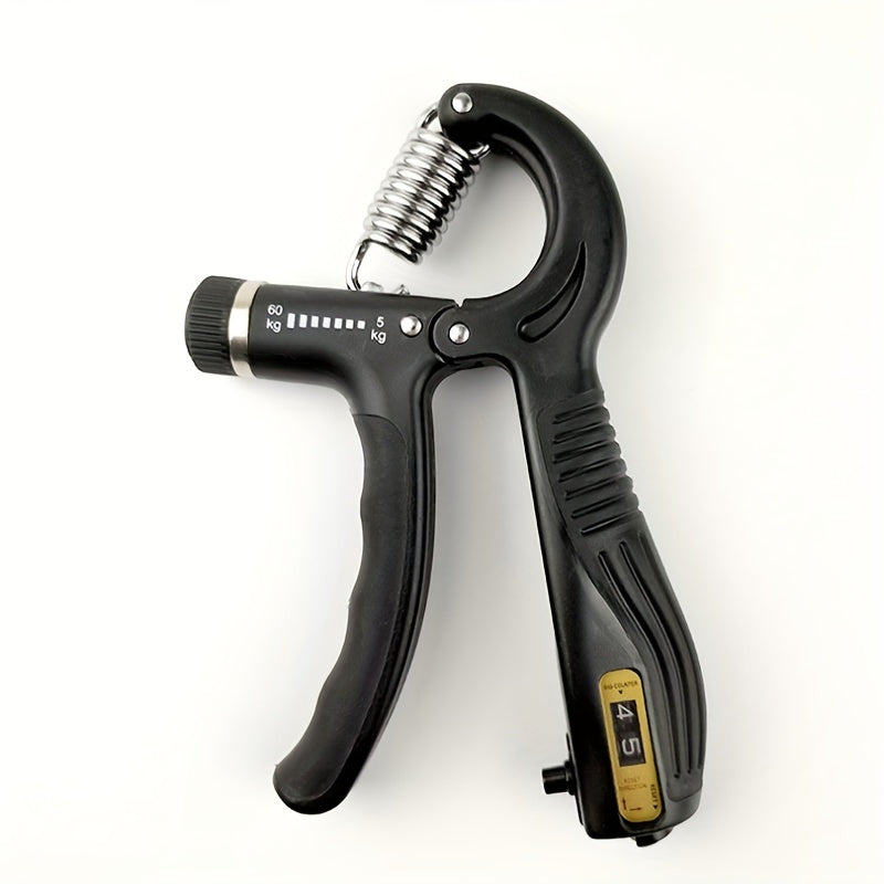 Adjustable Counting Grip Device - Finger Strengthener for Muscle Training