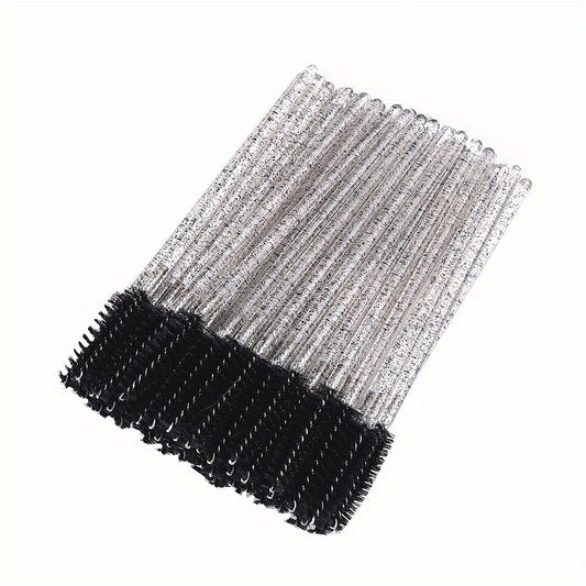 100 Disposable Mascara Brushes Makeup Tools 8 Colors