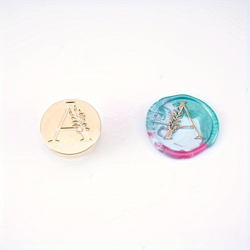 Letter Pattern Seal Brass Seal Head For Sealing Wax